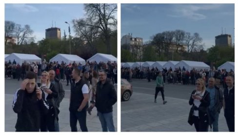 ACO SRBINE: Ori se podrška predsedniku ispred Skupštine (VIDEO) ACO SRBINE: Ori se podrška predsedniku ispred Skupštine (VIDEO)