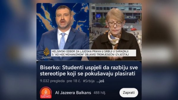 СОЊА БИСЕРКО ЗАШТИТНО ЛИЦЕ БЛОКАДЕРА: Док их подржава криви Србију за злочине, помажу јој Шолакови и исламистички медији! СОЊА БИСЕРКО ЗАШТИТНО ЛИЦЕ БЛОКАДЕРА: Док их подржава криви Србију за злочине, помажу јој Шолакови и исламистички медији!