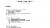 DIREKTIVA 134-25.0: Blokaderi se uveliko spremaju za izbore