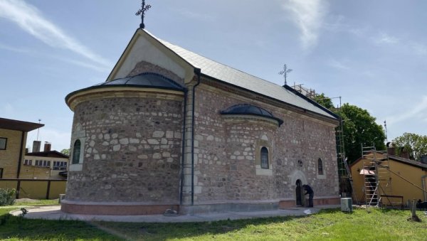 ЦРКВИ ВРАЋАЈУ ИЗВОРНУ ЛЕПОТУ: Кад се заврше радови, храм Светог Ђорђа у Ћуприји изгледаће као пре два века ЦРКВИ ВРАЋАЈУ ИЗВОРНУ ЛЕПОТУ: Кад се заврше радови, храм Светог Ђорђа у Ћуприји изгледаће као пре два века