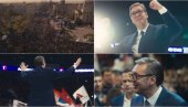 VUČIĆ OBJAVIO MOĆAN SNIMAK I POSLAO JAKU PORUKU: Pobediće Srbija! Ne damo Srbiju! Živela Srbija! (VIDEO)
