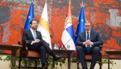 VUČIĆ SA HRISTODULIDISOM: Hvala što podržavate naš teritorijalni integritet i poštujete Povelju UN (VIDEO) VUČIĆ SA HRISTODULIDISOM: Hvala što podržavate naš teritorijalni integritet i poštujete Povelju UN (VIDEO)