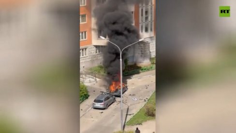 ATENTAT U PODMOSKOVLJU: Ubijen general Moskaljik u eksploziji bombe (VIDEO) ATENTAT U PODMOSKOVLJU: Ubijen general Moskaljik u eksploziji bombe (VIDEO)