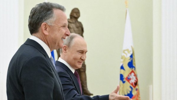 УСКОРО КРАЈ СУКОБА ИЗМЕЂУ РУСИЈЕ И УКРАЈИНЕ? Откривено о чему су Путин и Виткоф причали УСКОРО КРАЈ СУКОБА ИЗМЕЂУ РУСИЈЕ И УКРАЈИНЕ? Откривено о чему су Путин и Виткоф причали