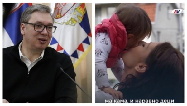 ЈЕДНА ВЕЛИКА ПОДРШКА МАЈКАМА И ДЕЦИ Вучић о Закону о алиментационом фонду - Да се напади на жене и на децу не догађају (ВИДЕО) ЈЕДНА ВЕЛИКА ПОДРШКА МАЈКАМА И ДЕЦИ Вучић о Закону о алиментационом фонду - Да се напади на жене и на децу не догађају (ВИДЕО)