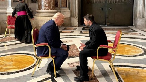 ТРАМП ДУГО РАЗГОВАРАО СА ЗЕЛЕНСКИМ: Огласила се Бела кућа, у току разговори са лидерима НАТО-а