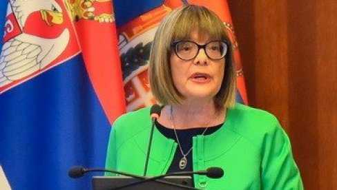 GODIŠNJICA PRISAJEDINJENJA VOJVODINE SRBIJI: Maja Gojković položila vence