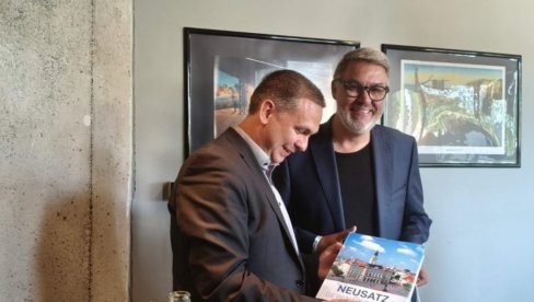 ПЛОДОТВОРНА САРАДЊА НА ОБОСТРАНУ КОРИСТ: Петар Ђурђев у Дортумнду на обележавању 80.годишњице завршетка Другог светског рата ПЛОДОТВОРНА САРАДЊА НА ОБОСТРАНУ КОРИСТ: Петар Ђурђев у Дортумнду на обележавању 80.годишњице завршетка Другог светског рата