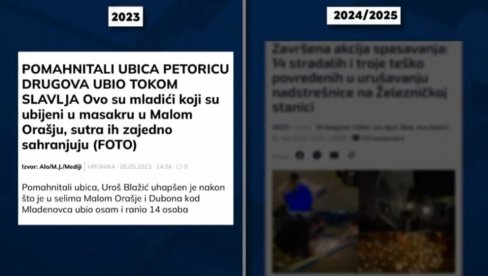 ОВАКО ПОЛИТИЧКИ ЛЕШИНАРИ ЗЛОУПОТРЕБЉАВАЈУ ТРАГЕДИЈУ: Исти сценарио као након мајских трагедија 2023. године (ВИДЕО)