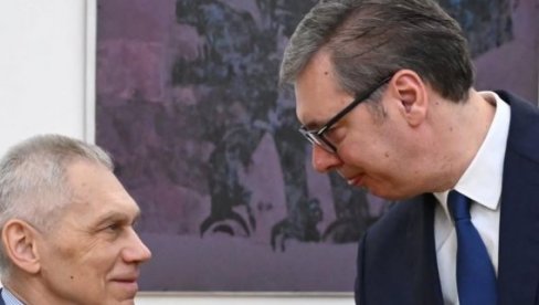 ВУЧИЋ СА БОЦАН-ХАРЧЕНКОМ: Председник се састао са амбасадором Руске Федерације ВУЧИЋ СА БОЦАН-ХАРЧЕНКОМ: Председник се састао са амбасадором Руске Федерације