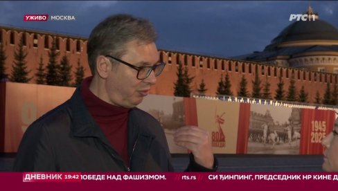 OVDE SAM ZBOG SRBIJE Vučić: Očekuje me susret sa dvojicom najmoćnijih lidera OVDE SAM ZBOG SRBIJE Vučić: Očekuje me susret sa dvojicom najmoćnijih lidera