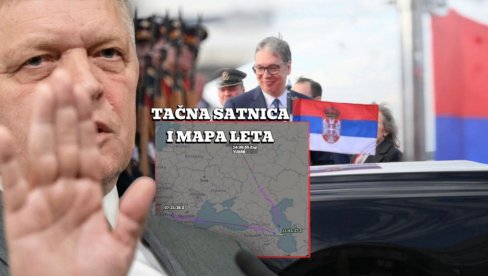 САМО 3 ПУТА БРЖЕ НО КОЛИМА: Колико једном председнику треба да долети до Москве - тачна сатница и мапа Вучићевог лета (ФОТО) САМО 3 ПУТА БРЖЕ НО КОЛИМА: Колико једном председнику треба да долети до Москве - тачна сатница и мапа Вучићевог лета (ФОТО)