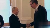 PUTIN ORGANIZUJE PRIJEM U KREMLJU: Stigli Vučić i Dodik
