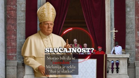 СЛУЧАЈНОСТ? НОВИ ПАПА ИЗ САД: Трамп пре 3 дана окачио АИ слику себе као поглавара Католичке цркве (ФОТО)