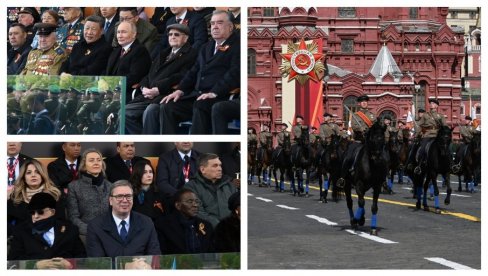 NOVOSTI U MOSKVI, ZAVRŠENA VELIKA PARADA: Trijumf nad zlom najvećim u istoriji (FOTO/VIDEO) NOVOSTI U MOSKVI, ZAVRŠENA VELIKA PARADA: Trijumf nad zlom najvećim u istoriji (FOTO/VIDEO)