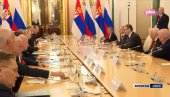 VUČIĆ SE SASTAO SA PUTINOM: Predsednik Srbije sa ruskim liderom u Moskvi - Osećamo se ovde kao kod kuće (VIDEO) VUČIĆ SE SASTAO SA PUTINOM: Predsednik Srbije sa ruskim liderom u Moskvi - Osećamo se ovde kao kod kuće (VIDEO)