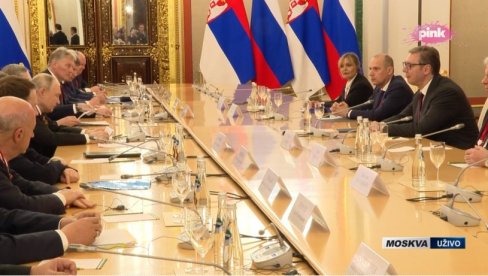 SAMIT PUTINA I VUČIĆA: Cenimo što ste došli uprkos pritiscima