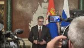 ВУЧИЋ СЕ ОБРАЋА ЈАВНОСТИ ПОСЛЕ САСТАНКА С ПУТИНОМ ВУЧИЋ СЕ ОБРАЋА ЈАВНОСТИ ПОСЛЕ САСТАНКА С ПУТИНОМ