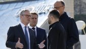 ЕВРОПСКИ ЛИДЕРИ СТИГЛИ У КИЈЕВ ДАН ПОСЛЕ ВЕЛИКЕ ПАРАДЕ У МОСКВИ: Ово се дешава први пут