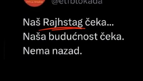 БЛОКАДЕРИ СПРЕМАЈУ ХИТЛЕРОВ СЦЕНАРИО: Планирају да запале Скупштину и укину демократију у Србији! БЛОКАДЕРИ СПРЕМАЈУ ХИТЛЕРОВ СЦЕНАРИО: Планирају да запале Скупштину и укину демократију у Србији!