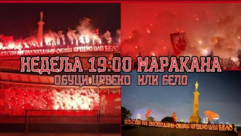 ОВАКО СУ ДЕЛИЈЕ ПОЗВАЛЕ НА ДЕРБИ СА ВОЈВОДИНОМ: Сви путеви воде на Маракану (ВИДЕО)