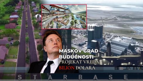 MASK PRAVI GRAD BUDUĆNOSTI: Kako će izgledati Zvezdana Baza i projekat od bilion dolara (VIDEO)