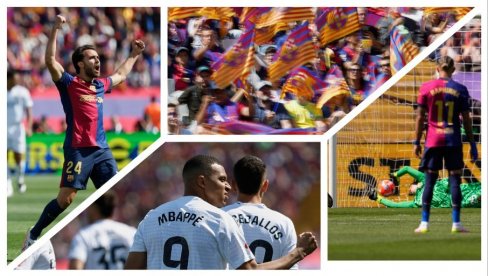 PRENOS, BARSELONA - REAL MADRID: Šta se ovo dešava?! Gol na svakih sedam i po minuta, da li je moguće?! (VIDEO)