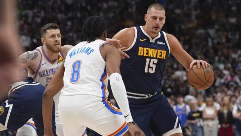 PRENOS, DENVER - OKLAHOMA: Kakva utakmica, Jokić se probudio! (VIDEO) PRENOS, DENVER - OKLAHOMA: Kakva utakmica, Jokić se probudio! (VIDEO)