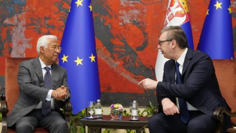VUČIĆ SA KOŠTOM: U toku sastanak u Palati Srbija (VIDEO)