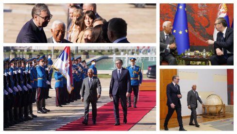 VUČIĆ SA KOŠTOM: Srbija posvećena evropskom putu (VIDEO)