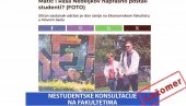 NESTUDENTSKE KONSULTACIJE NA FAKULTETIMA