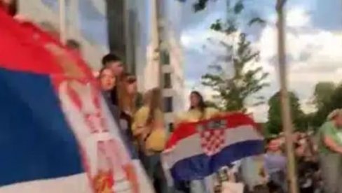 КО ТО ОРГАНИЗУЈЕ И ДОЧЕКУЈЕ „СТУДЕНТЕ ТРКАЧЕ“ У БРИСЕЛУ? Хрватски десничари, комунисти и еколошки активисти у мисији против Србије