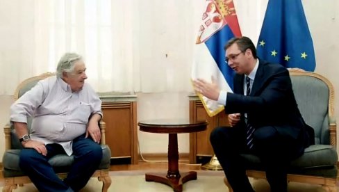 БИО ЈЕ СИМБОЛ БОРБЕ ЗА ПРАВДУ, ЈЕДНАКОСТ И ДОСТОЈАНСТВО ОБИЧНОГ ЧОВЕКА Вучић изразио саучешће поводом смрти Хозеа Мухике БИО ЈЕ СИМБОЛ БОРБЕ ЗА ПРАВДУ, ЈЕДНАКОСТ И ДОСТОЈАНСТВО ОБИЧНОГ ЧОВЕКА Вучић изразио саучешће поводом смрти Хозеа Мухике