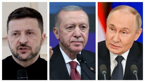 ERDOGAN DAO OBEĆANJE: Spremni smo da ugostimo Zelenskog i Putina kada budu spremni ERDOGAN DAO OBEĆANJE: Spremni smo da ugostimo Zelenskog i Putina kada budu spremni