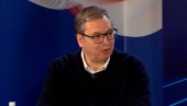 VEĆ MOŽETE DA PREPOZNATE TRIBINE Vučić o radovima na izgradnji nacionalnog stadiona