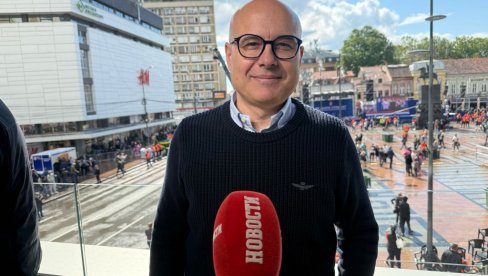 VUČEVIĆ ZA NOVOSTI SA SVENARODNOG SABORA: Očekujem rekordan skup, da se borimo za narod i državu! (VIDEO)