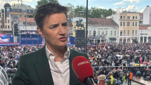 ANA BRNABIĆ OČITALA BUKVICU POKSU: Dobro je da ljudi vide šta je njihov plan i kako već sada prave alibi za nerede i haos ANA BRNABIĆ OČITALA BUKVICU POKSU: Dobro je da ljudi vide šta je njihov plan i kako već sada prave alibi za nerede i haos