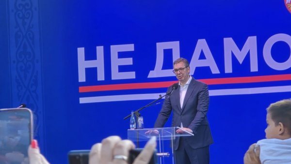 ВУЧИЋ У НИШУ ПОДСЕТИО НА ДИВЉАЊЕ ОПОЗИЦИЈЕ: Покушали су да укину демократију и уведу терор у нашој земљи ВУЧИЋ У НИШУ ПОДСЕТИО НА ДИВЉАЊЕ ОПОЗИЦИЈЕ: Покушали су да укину демократију и уведу терор у нашој земљи