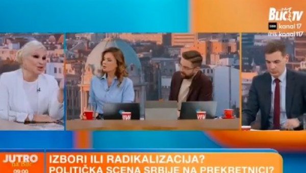 ЗОРАНА МИХАЈЛОВИЋ У ПАР СЕКУНДИ РЕШИЛА МИЛОША ЈОВАНОВИЋА: А Ви сте па пристојни са ножем у појасу! (ВИДЕО) ЗОРАНА МИХАЈЛОВИЋ У ПАР СЕКУНДИ РЕШИЛА МИЛОША ЈОВАНОВИЋА: А Ви сте па пристојни са ножем у појасу! (ВИДЕО)