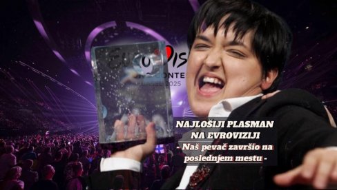 NI JEDAN JEDINI POEN: Koji je NAJGORI plasman naše zemlje u istoriji Evrovizije NI JEDAN JEDINI POEN: Koji je NAJGORI plasman naše zemlje u istoriji Evrovizije