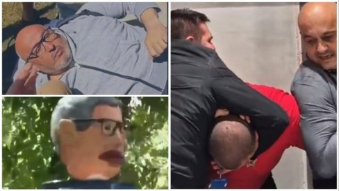 MONSTRUOZNE SCENE: Blokaderi foteljaši dinstali Vučićevu glavu, davili ljude, tukli one koji misle različito... (VIDEO) MONSTRUOZNE SCENE: Blokaderi foteljaši dinstali Vučićevu glavu, davili ljude, tukli one koji misle različito... (VIDEO)