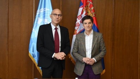 БРНАБИЋ СА КОМЕСАРОМ УН: Србија опредељена за јачање људских права, парламент подстиче дијалог