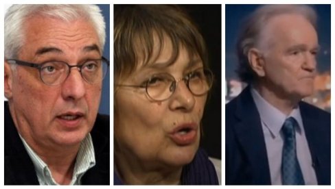 NAJGORA ANTISRPSKA TROJKA: Nataša Kandić, Božo Prelević i Zdenko Tomanović upravljaju blokaderima i rukovode terorom NAJGORA ANTISRPSKA TROJKA: Nataša Kandić, Božo Prelević i Zdenko Tomanović upravljaju blokaderima i rukovode terorom