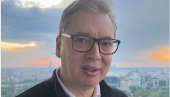 ВУЧИЋ СЕ ЈАВИО СА КУЛЕ БЕОГРАД И ПОКАЗАО НА ШТА ЈЕ ПОНОСАН Када имате идеју и срце да се борите за то у шта верујете, нико вам не може ништа