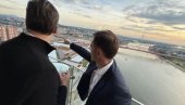 MINISTAR MALI SA PREDSEDNIKOM VUČIĆEM SA KULE BEOGRAD: Sinoć smo gledali šta smo sve to dobro uradili - Ne damo Srbiju! (FOTO)