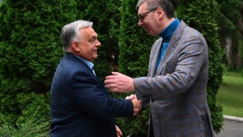VUČIĆ NA SASTANKU SA ORBANOM: Ponosan na naše prijateljstvo i najbolje odnose u srpsko-mađarskoj istoriji VUČIĆ NA SASTANKU SA ORBANOM: Ponosan na naše prijateljstvo i najbolje odnose u srpsko-mađarskoj istoriji