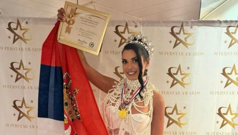 ZAVIJORILA SE SRPSKA ZASTAVA U SRCU KANA: Marija Čitaković osvojila titulu Miss Economic World 2025 ZAVIJORILA SE SRPSKA ZASTAVA U SRCU KANA: Marija Čitaković osvojila titulu Miss Economic World 2025