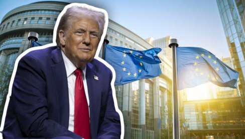 СВЕ СЕ ВРТИ ОКО ЈЕДНЕ ЗЕМЉЕ: Трамп удара ЕУ царинама од 50% - Европа у шоку, рат почиње СВЕ СЕ ВРТИ ОКО ЈЕДНЕ ЗЕМЉЕ: Трамп удара ЕУ царинама од 50% - Европа у шоку, рат почиње