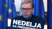 JA SAM SAMO OBIČAN ČOVEK, ALI IMAM VIZIJU, HRABRO SRCE I VERU Vučić sumirao sedmicu za nama (VIDEO) JA SAM SAMO OBIČAN ČOVEK, ALI IMAM VIZIJU, HRABRO SRCE I VERU Vučić sumirao sedmicu za nama (VIDEO)