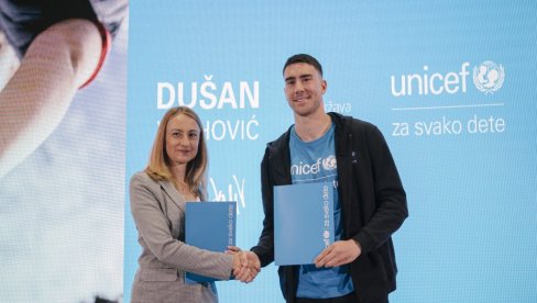 DUŠAN VLAHOVIĆ I UNICEF SRBIJA U ZAJEDNIČKOJ BORBI: Podrška mentalnom zdravlju dece i mladih DUŠAN VLAHOVIĆ I UNICEF SRBIJA U ZAJEDNIČKOJ BORBI: Podrška mentalnom zdravlju dece i mladih